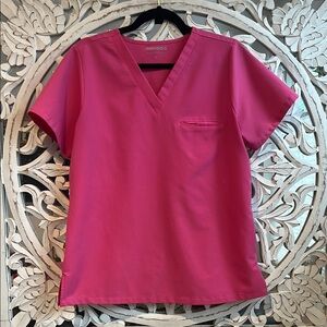 Bubble Gum Pink Scrub Set